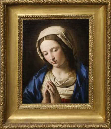 Giovanni Battista Salvi (Sassoferrato) — Busto di Vergine in preghiera